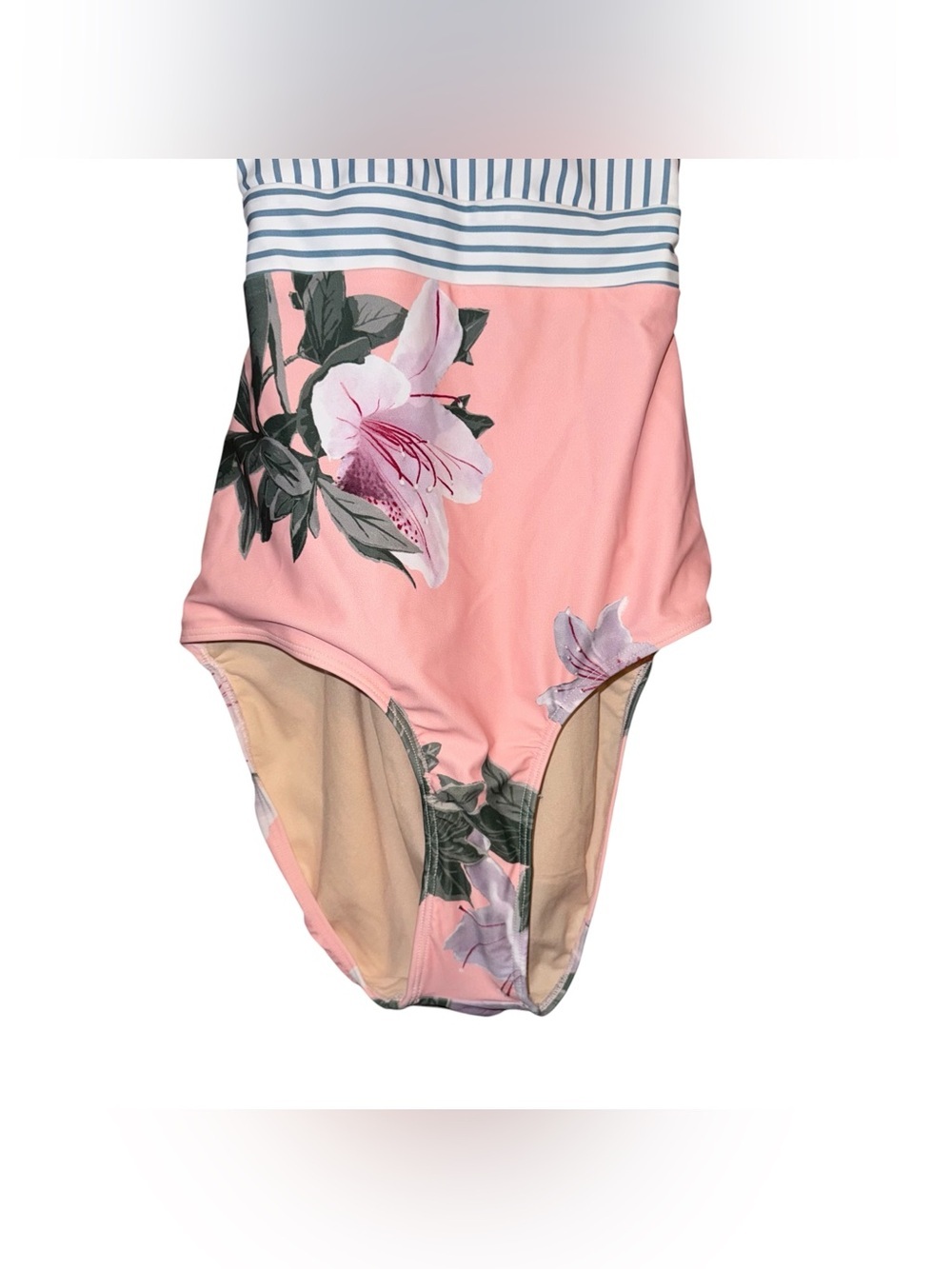 NWT ALBION Fit Island Fever Castaway One Piece Swimsuit Pink Blue Size XXL NEW - Picture 8 of 16